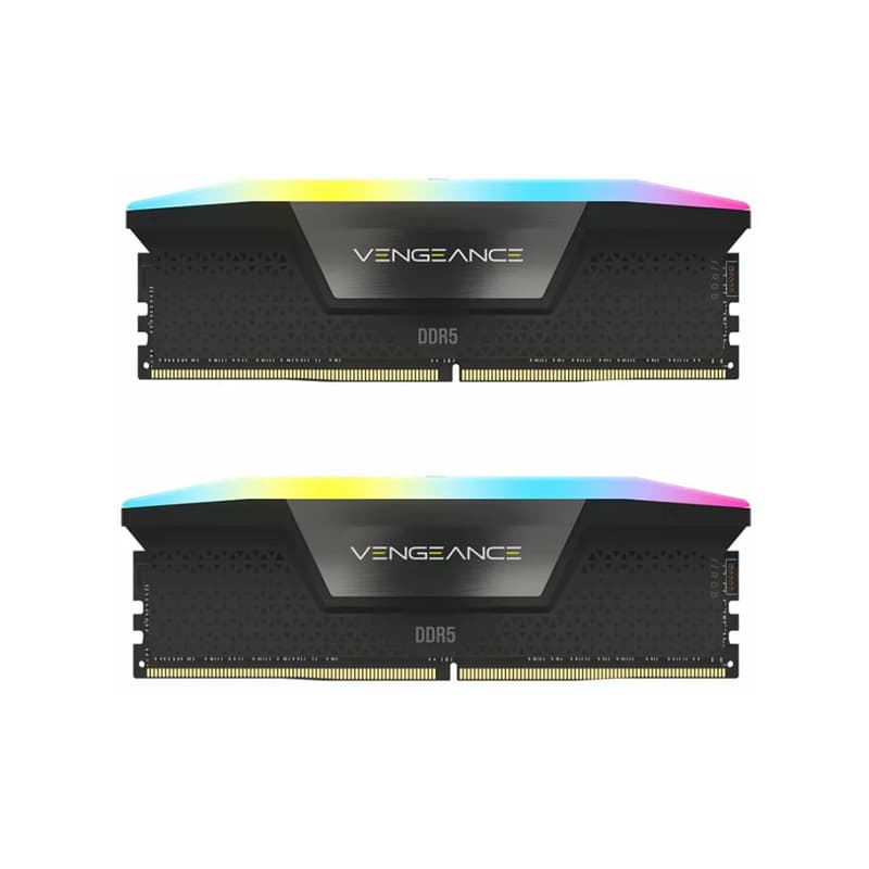 رم دسکتاپ کورسیر مدل VENGEANCE RGB DDR5 (2x48GB) 7200Mhz CL40 ظرفیت 96 گیگابایت