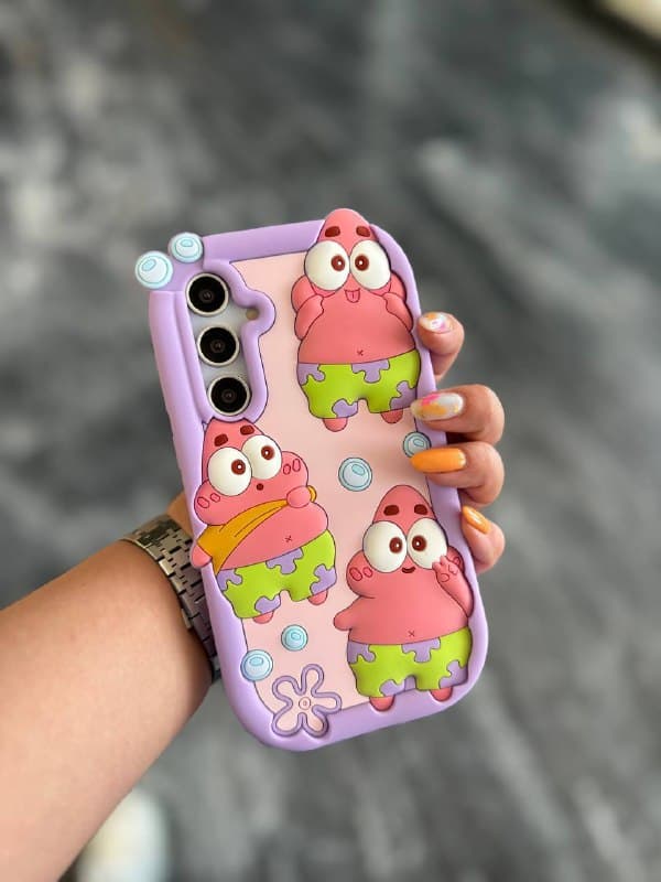 قاب پاتریک سه تایی بنفش