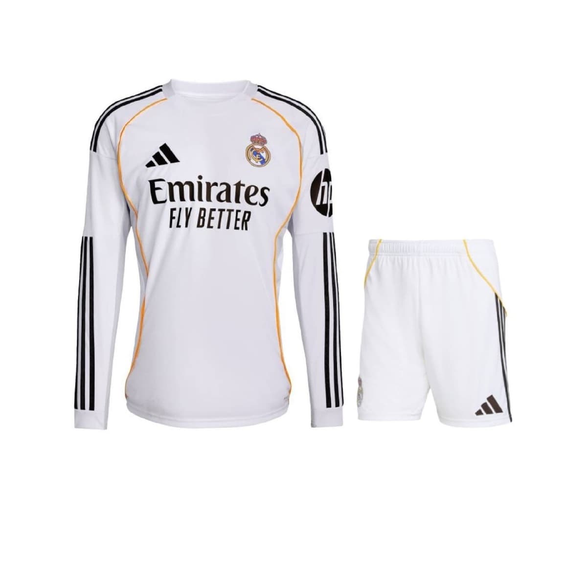 لباس آستین بلند اول رئال مادرید 2026-پیراهن و شورت