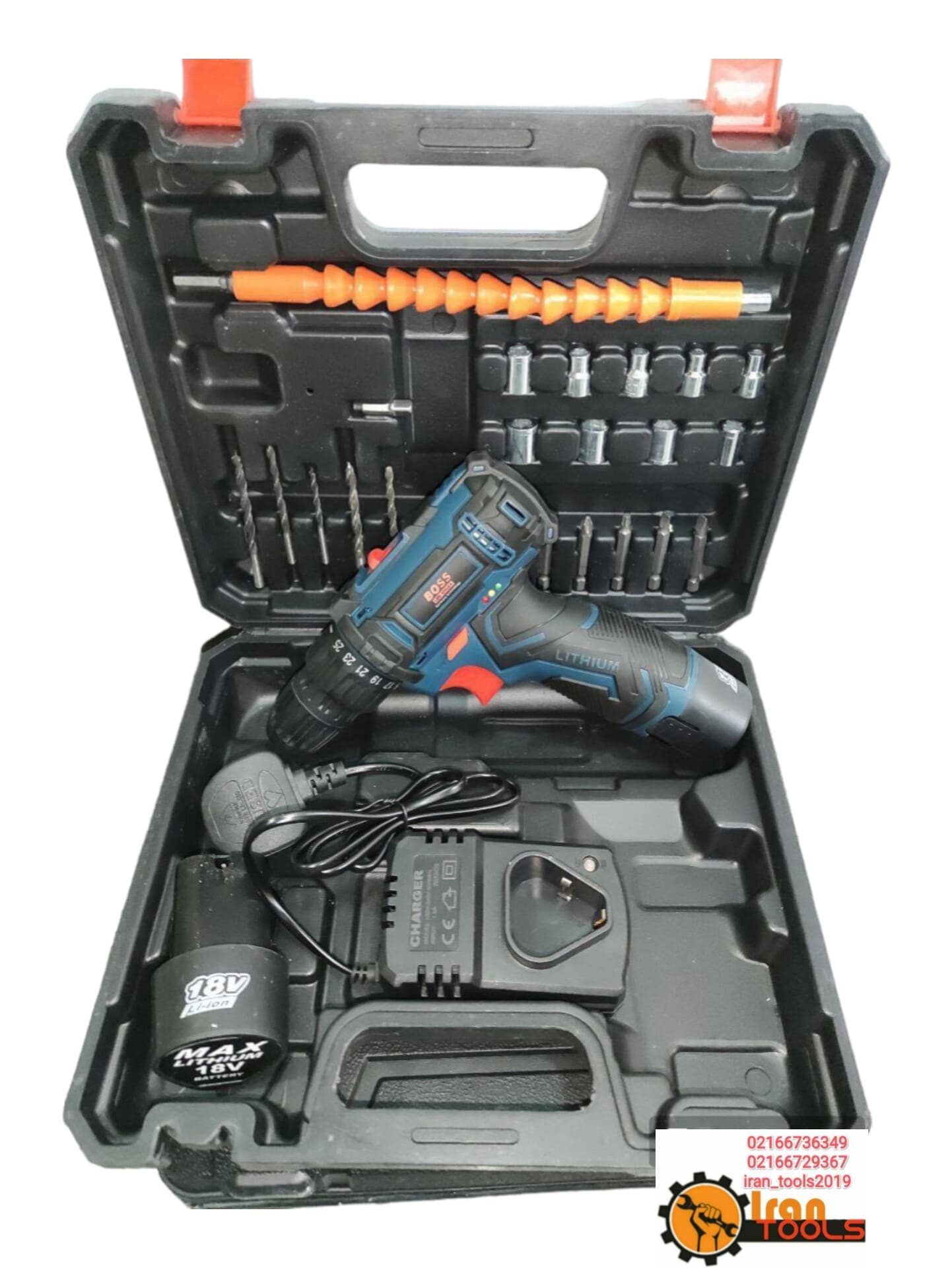 دریل شارژی 18 ولت باس مدل L18