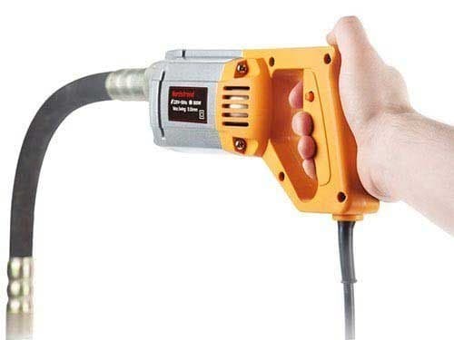 ویبره بتن دریلی نیم تنه فلزی۳متری هیساکی