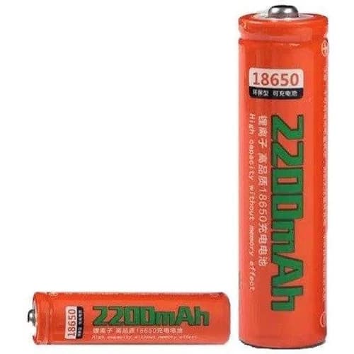 باتری لیتیومی اسمال سان 18650 ظرفیت 2200 میلیآمپر