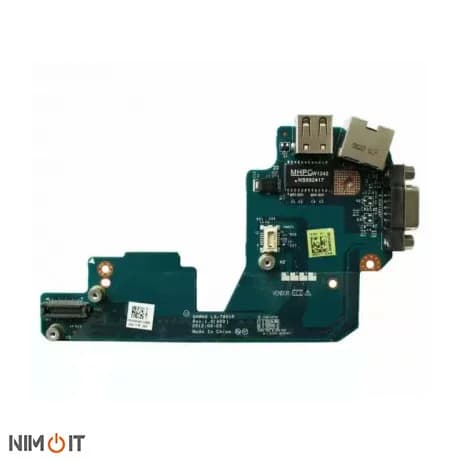 برد یو اس بی لپ تاپDell Latitude E5430 VGA USB Ethernet Daughterboard