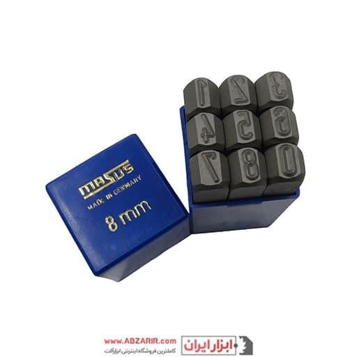مجموعه 9 عددی سنبه عدد 8 میلیمتر ماسوس