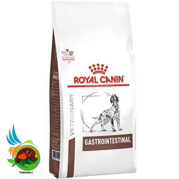 غذای خشک سگ گاسترو اینتستینال رویال کنین با فیبر بالا وزن 2 کیلوگرم