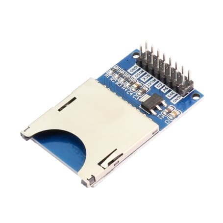 ماژول SD Card Reader با قابلیت خواندن و نوشتن راه انداز MMC/SD
