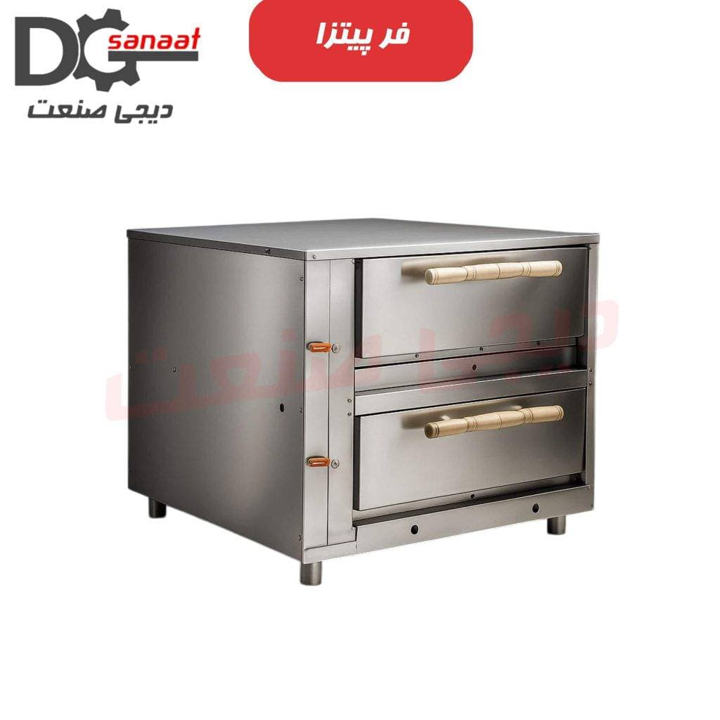 فر پیتزا صندوقی 12 بشقاب دو طبقه