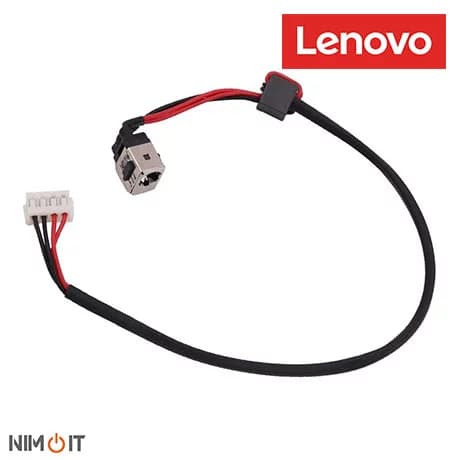 سوکت شارژ لپ تاپ Lenovo G450 G455 G550 G555 G460 G465 Z460 Z460A Z460G Z460L Z465
