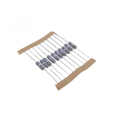 مقاومت سیمی غیرسلفی 0.82 اهم %2 1W تایوانی سری KNP بسته 50 تایی