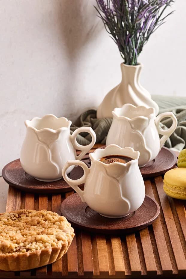 سرویس قهوه خوری ۱۲ پارچه ( ۶ نفره ) پروتی