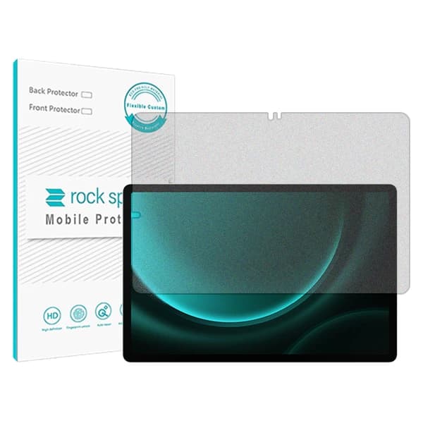 گلس تبلت سامسونگ Galaxy Tab S9 FE Plus راک اسپیس مدل Resistant