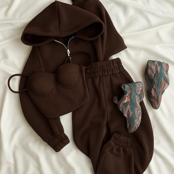 دورس و شلوار و کراپ زنانه مدل پانی