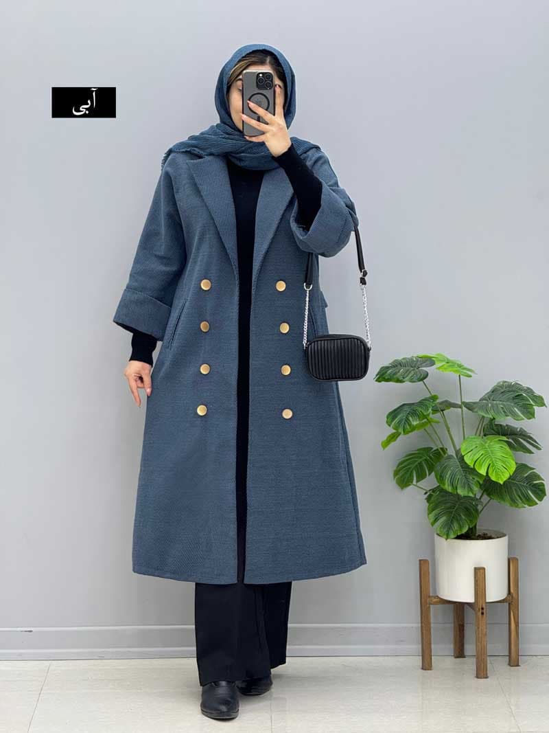 مانتو پاییزه ایلدا کد458223