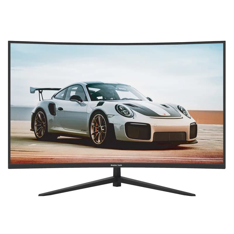 مانیتور گیمینگ 32 اینچ مسترتک مدل GP329BQ ، رزولوشن QHD، پنل VA، نرخ بروزرسانی 144 هرتز، با نسبت تصویر 16:9، دارای اسپیکر داخلی، دارای پورت HDMI و DisplayPort و USB و خروجی هدفون