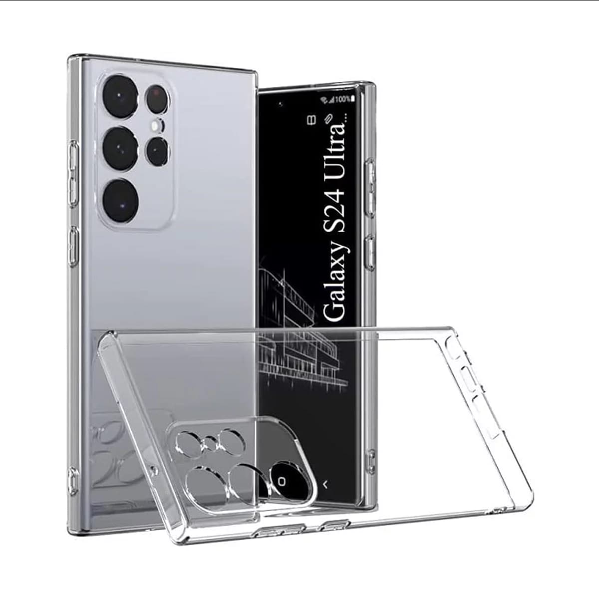 قاب گوشی سامسونگ Galaxy S24 Ultra مدل ژله ای