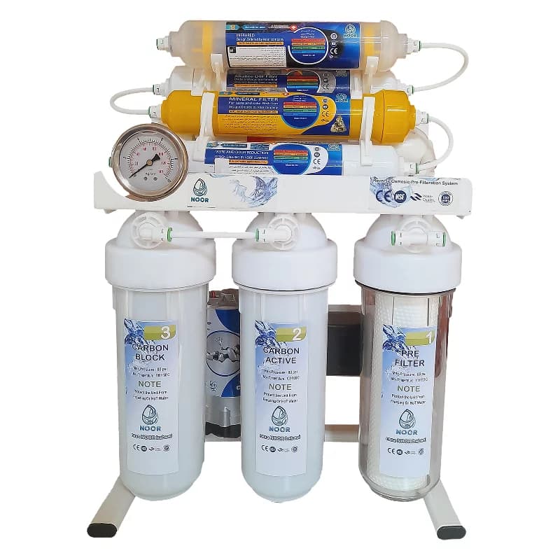 دستگاه تصفیه کننده آب نور مدل X metal m800 به همراه فیلتر بسته 4 عددی