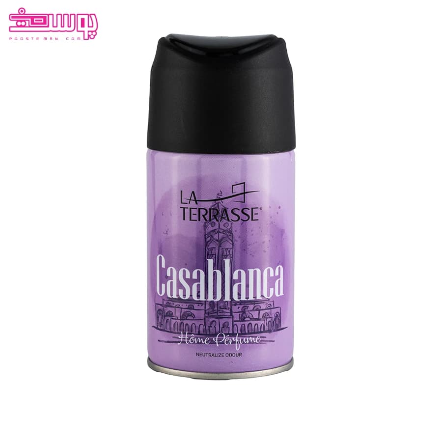 اسپری خوشبو کننده هوا مدل کازابلانکا لاتراس حجم 250ml