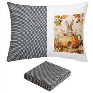 ملحفه تشک مدل کشدار طرح کدو یک نفره 2تکه