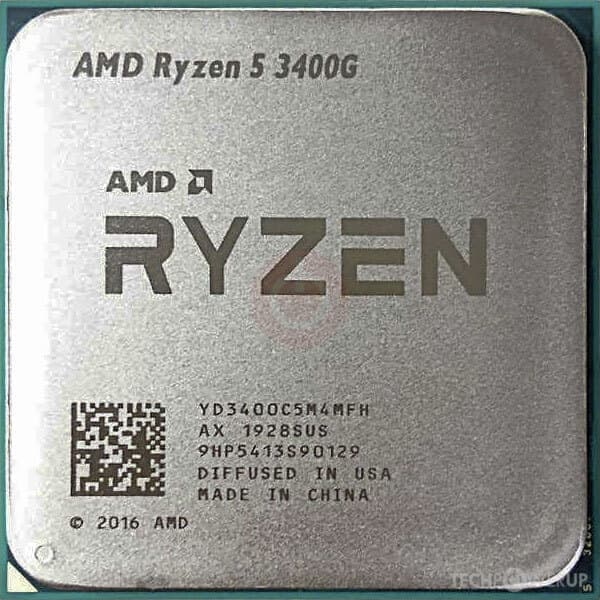 قیمت و خرید پردازنده ای ام دی AMD Ryzen 5 3400G – Tray