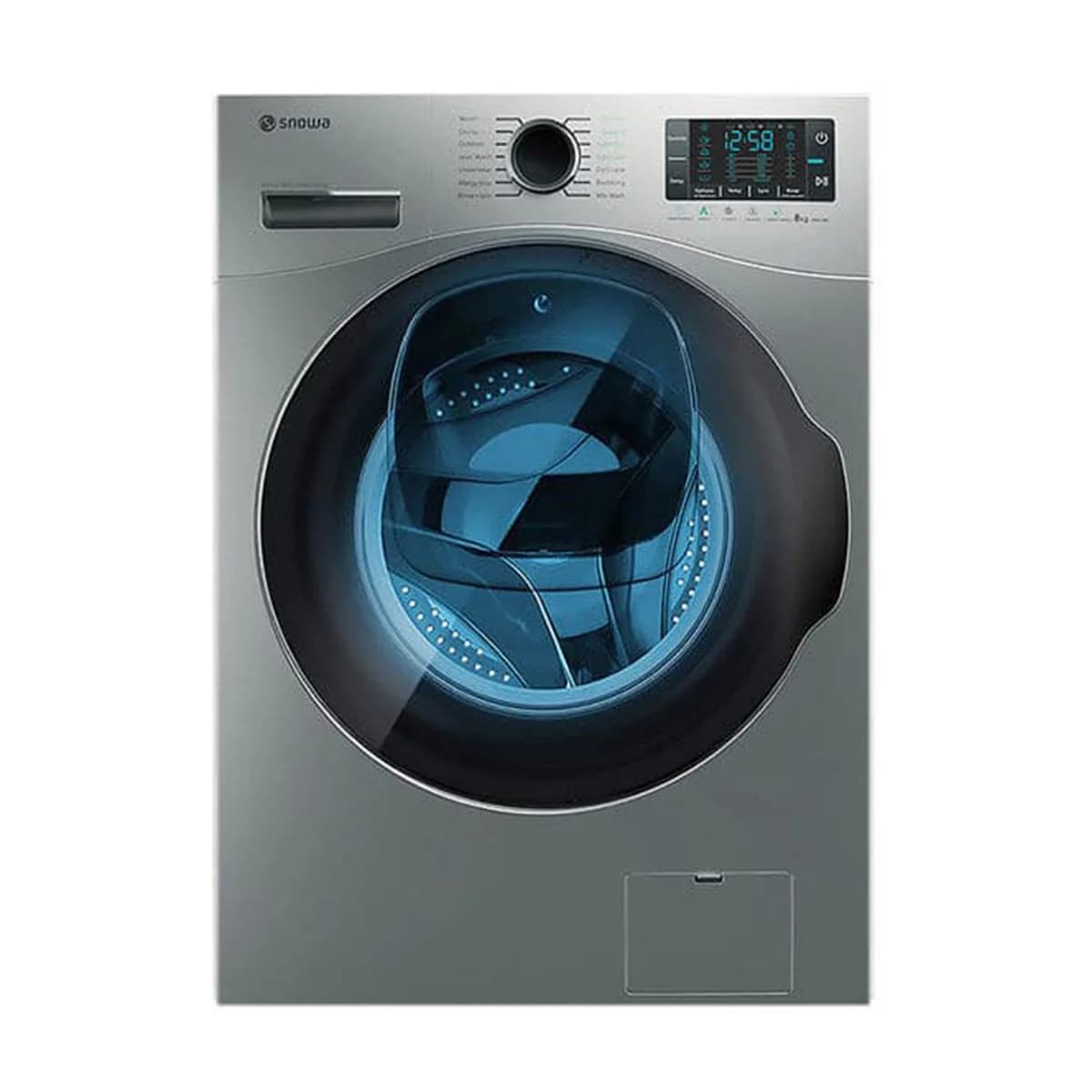 ماشین لباسشویی اسنوا 8 کیلویی سری واش این واش مدل SWM-84617