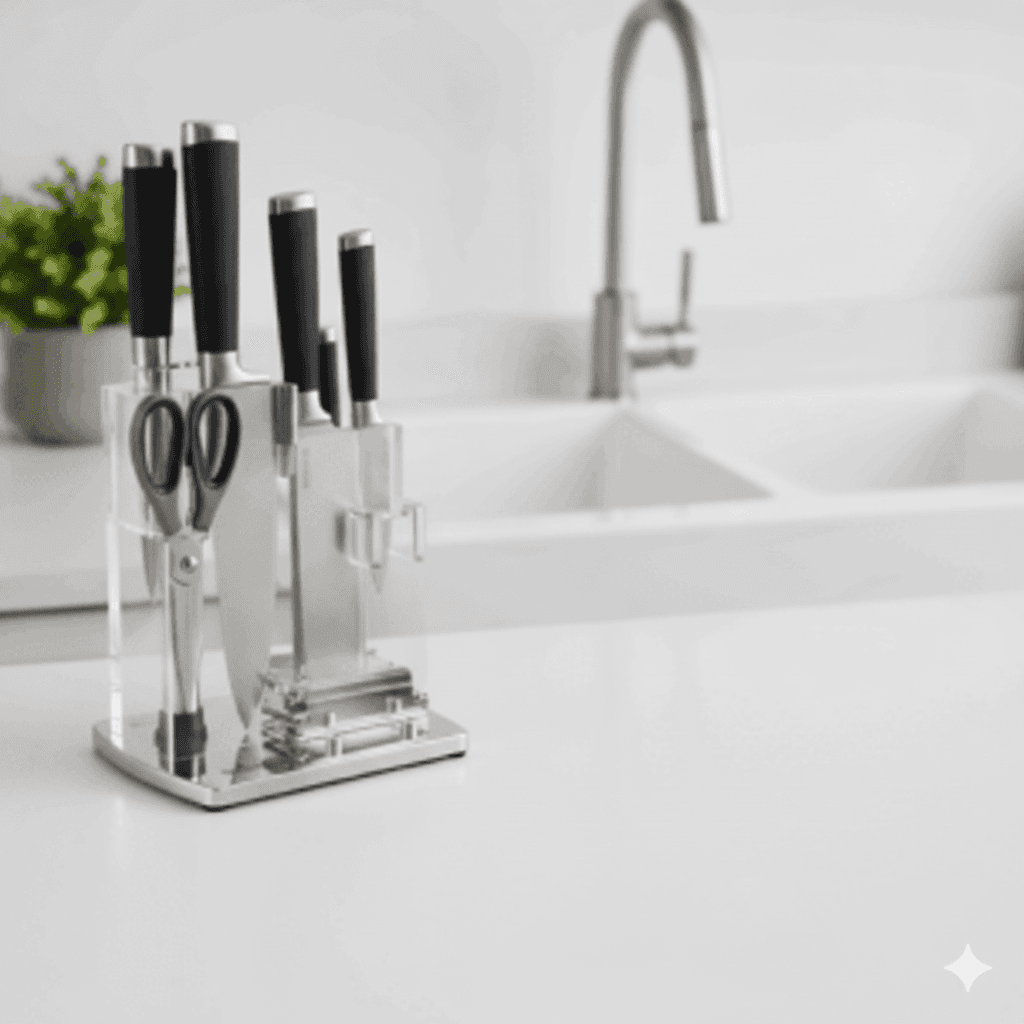 سرویس کارد و ساطور 8 پارچه یونیک کد 5500 (خارجی درجه یک)