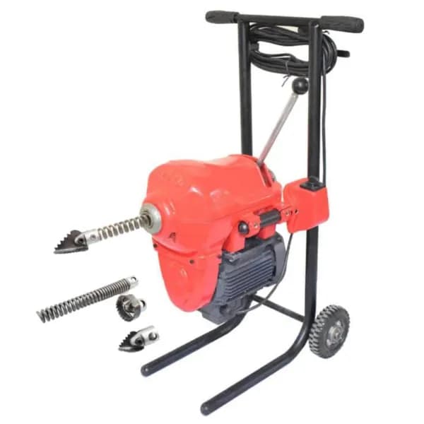 دستگاه لوله بازکنی ارابه ای میلاد 1500 وات مدل 3009