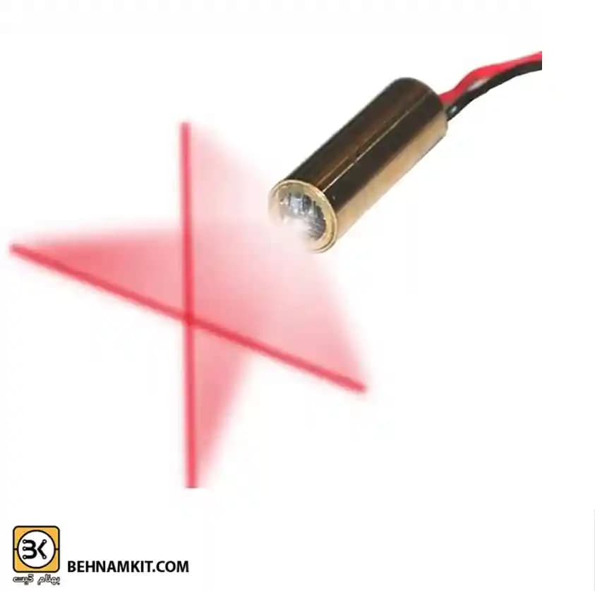 لیزر پخشی مدل + ولتاژ 3.7 ولت (ماژول)