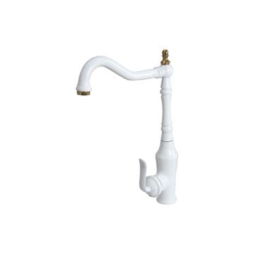 شیر ظرفشویی ( سینک آشپزخانه ) مدل لوکا سفید طلا اس تی پی