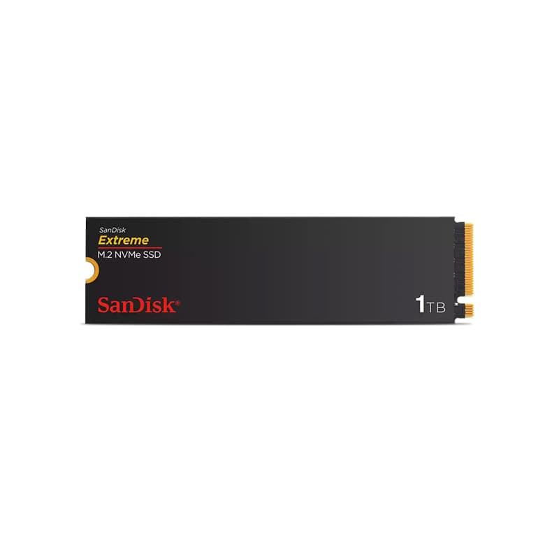 اس اس دی WD SanDisk EXTREME M.2 NVMe SSD – 1TB GEN 4 5150MB/s
