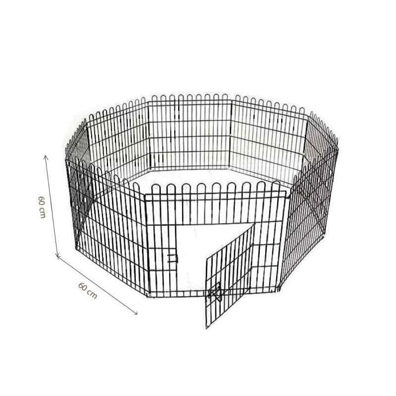 پارک بازی سگ مدل پانیتو 8 ضلعی کوچک هپی پت