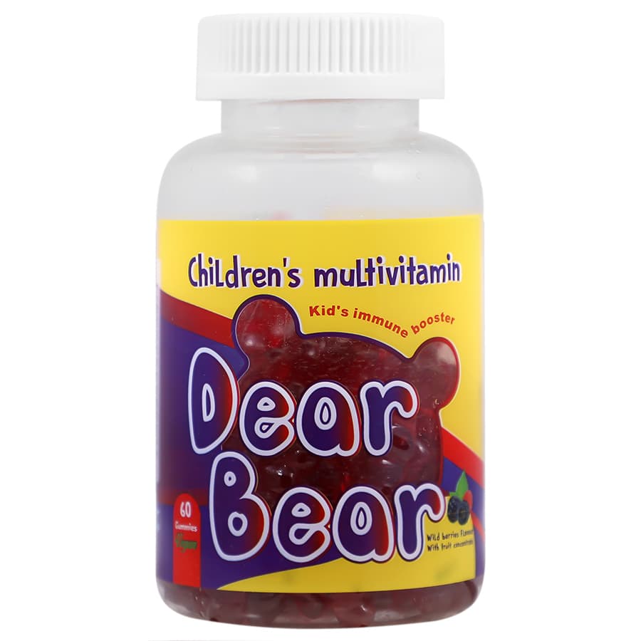 پاستیل خرسی مولتی ویتامین بنیان سلامت کسری