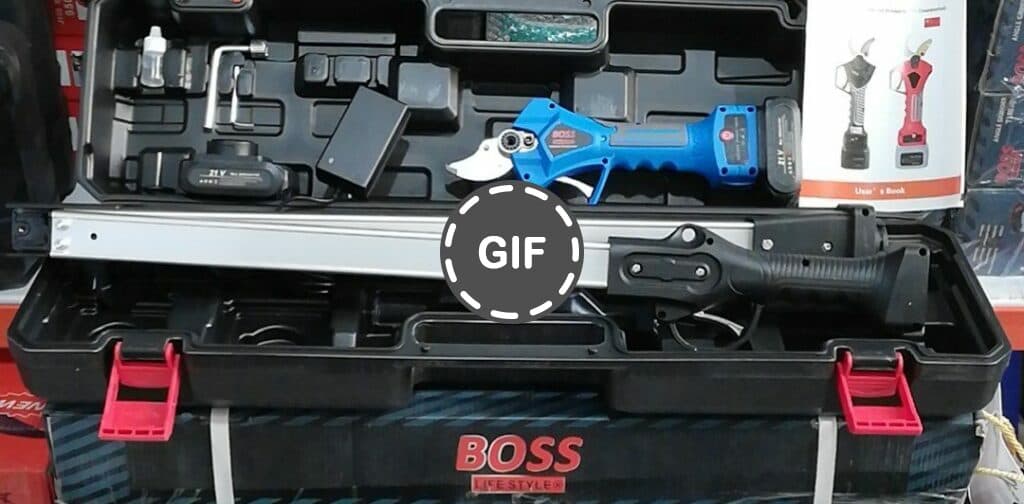 قیچی تلسکوپی شارژی 21 ولت باس BOSS مدل S28