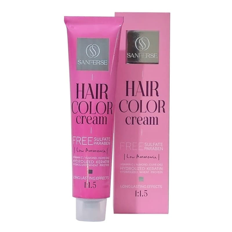 رنگ موی سانفرس سری شکلاتی