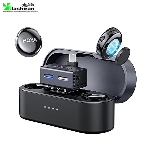 میکروفون بی سیم یقه ای BoyaLink 3 – 02