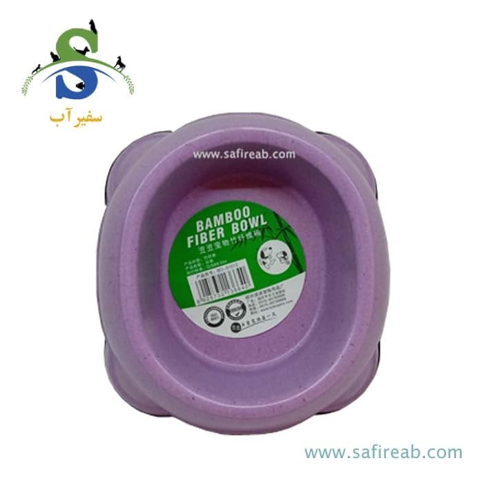 ظرف غذای سگ و گربه (چوب بامبو) بوبو