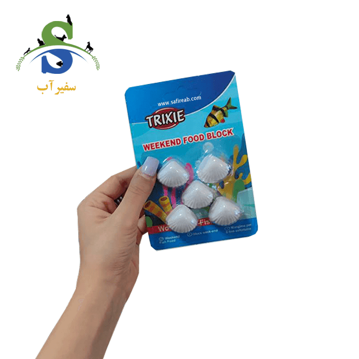 غذای مسافرتی ماهی آکواریومی (بسته ۵ عددی) تریکسی