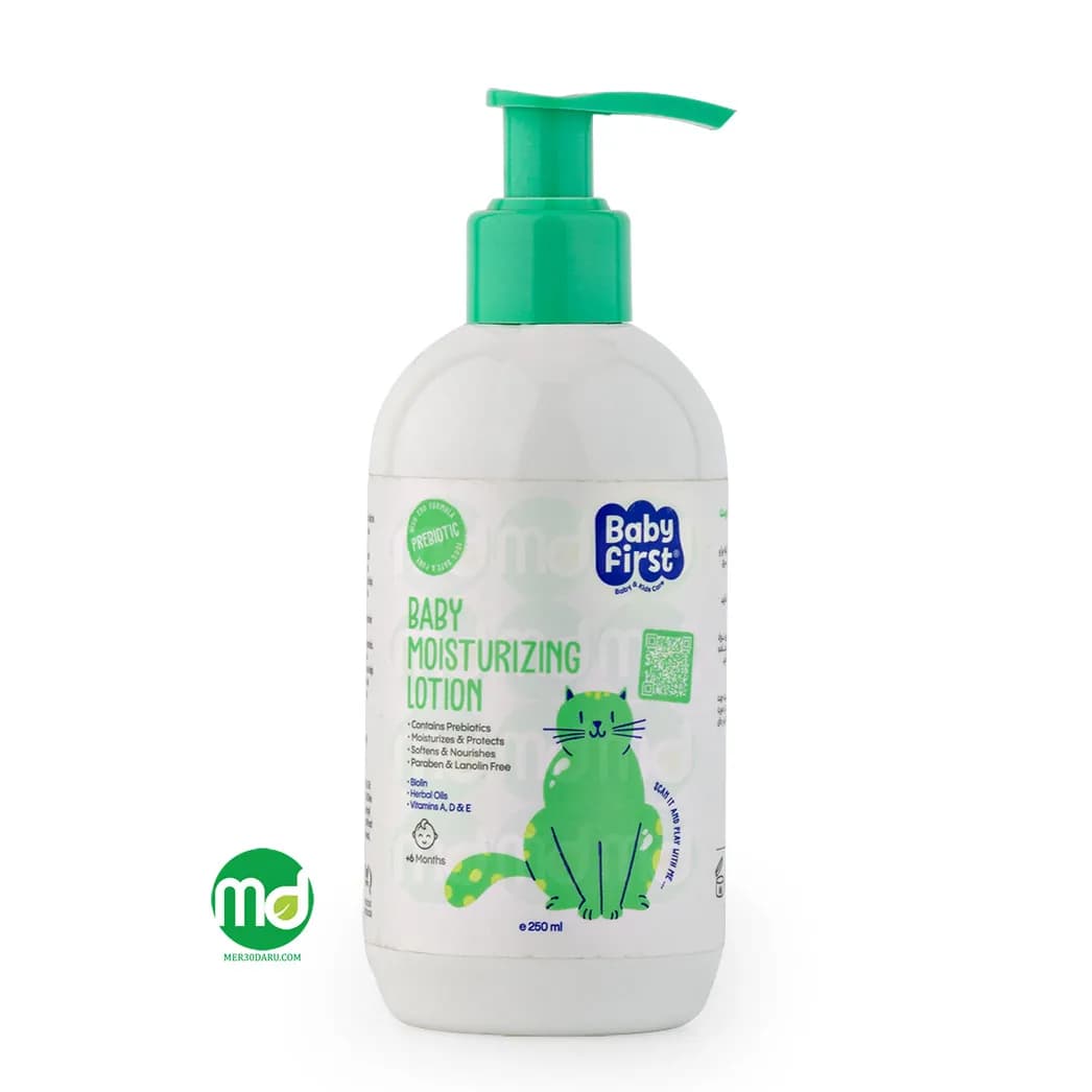 لوسیون مرطوب کننده گیاهی کودک سی گل بیبی فرست 200ml