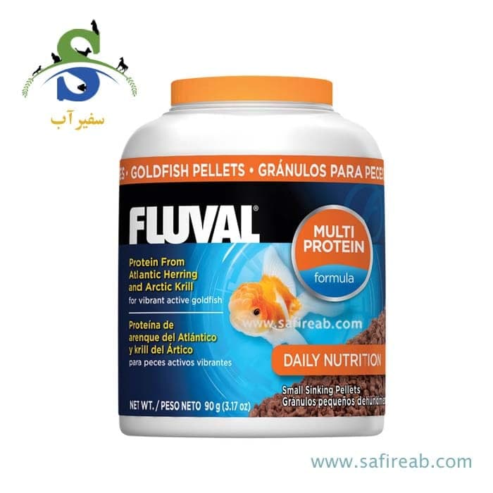 غذای گرانولی گلدفیش پروتئینه (۲۰۰ میل) فلووال