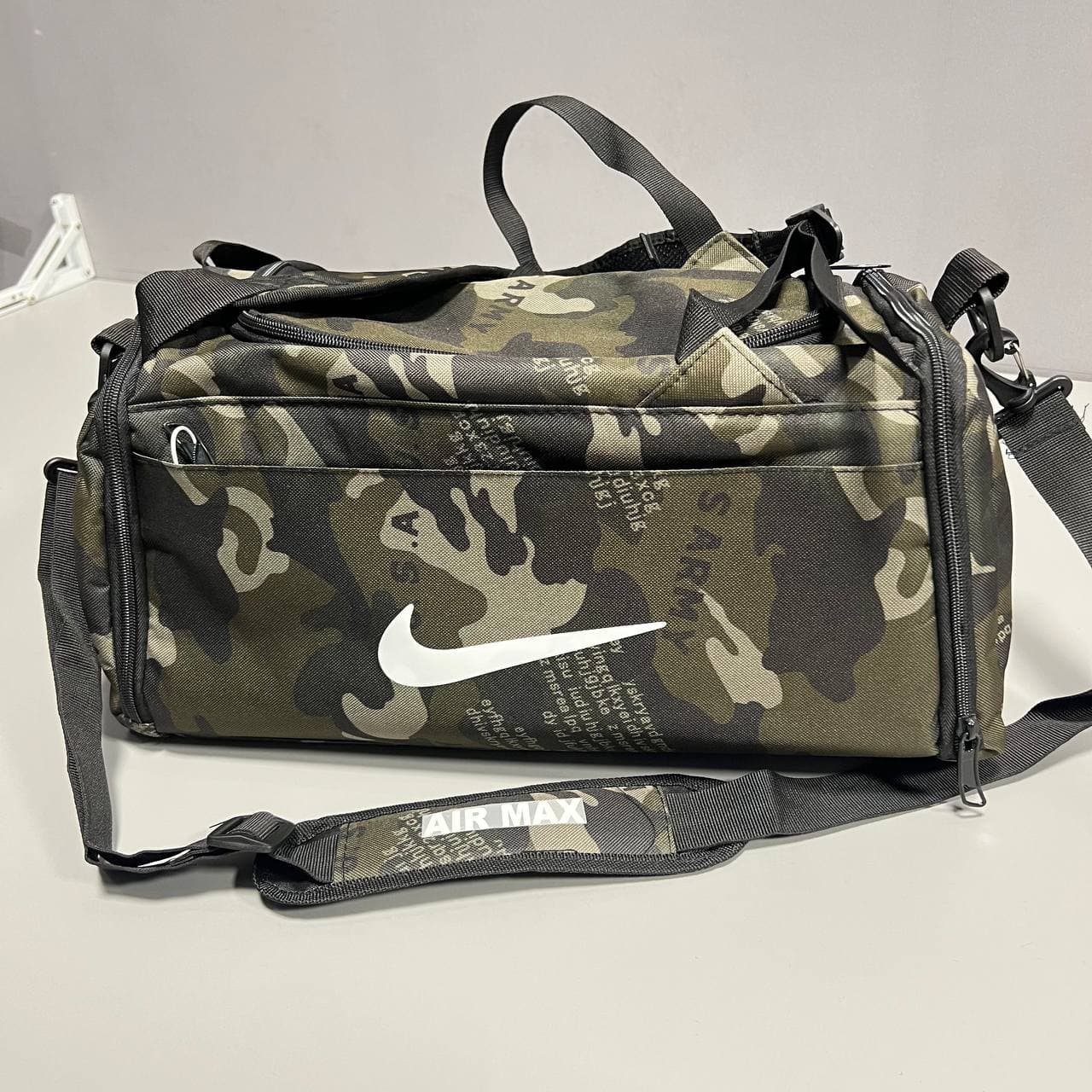 ساک ورزشی دوکاره کوله شو نایک دارای جاکفشی کد ۸۶۰۷