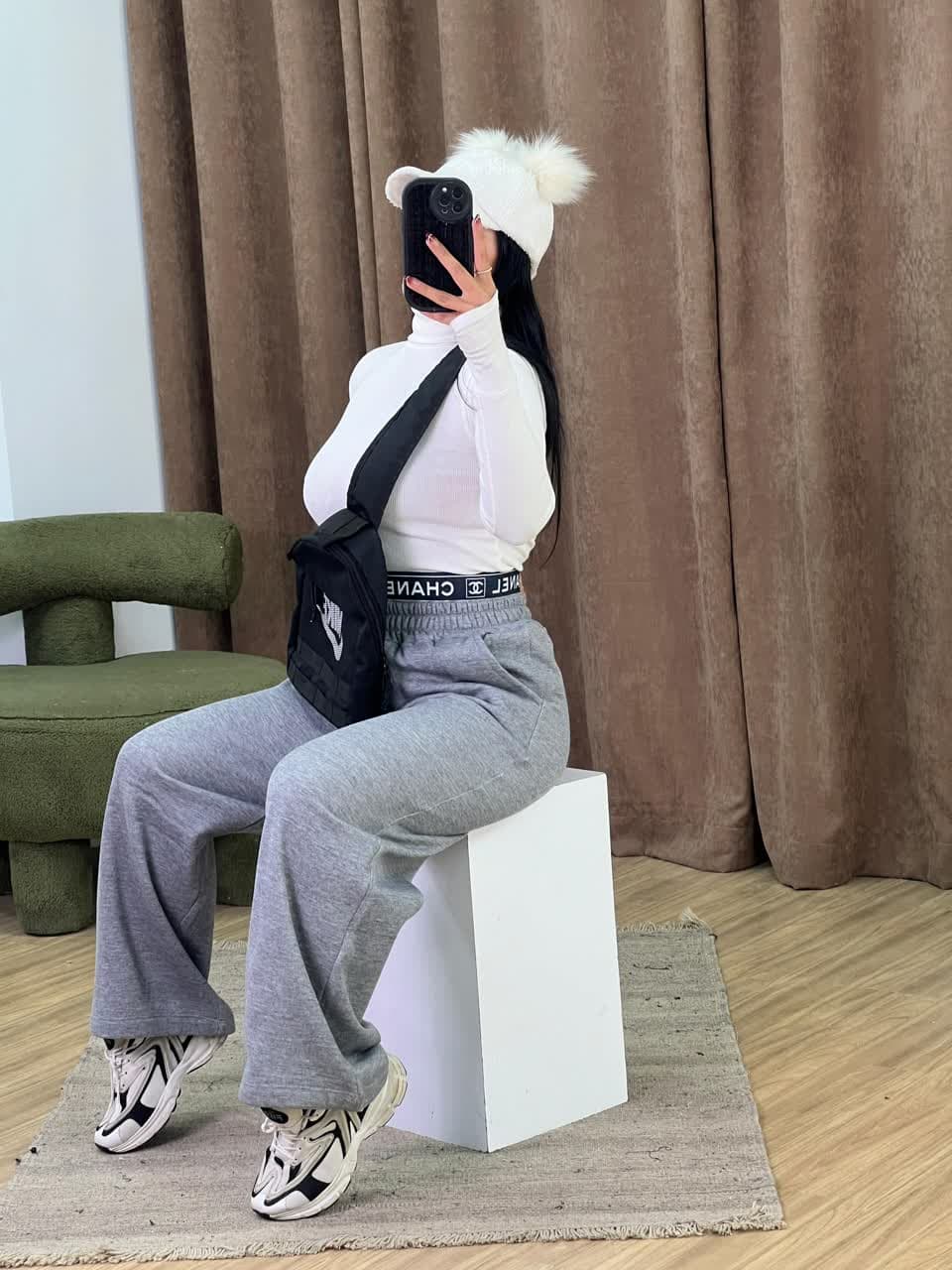 شلوار بگ تو کرکی 5332