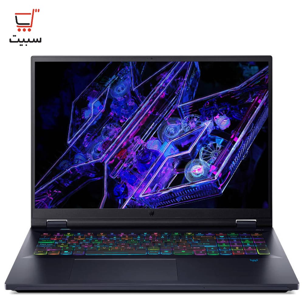 لپ تاپ 18 اینچی گیمینگ ایسر مدل Predator Helios 18 PH18-72-91WC i9 14900HX 64G 4T SSD 16G RTX 4090 WQXGA 250Hz