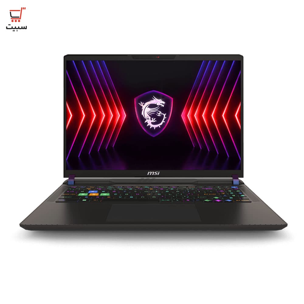 لپ تاپ 16 اینچی گیمینگ ام اس آی مدل Vector 16 HX A14VHG i9 14900HX 64G 2T SSD 12G RTX 4080 WQXGA 240Hz RGB