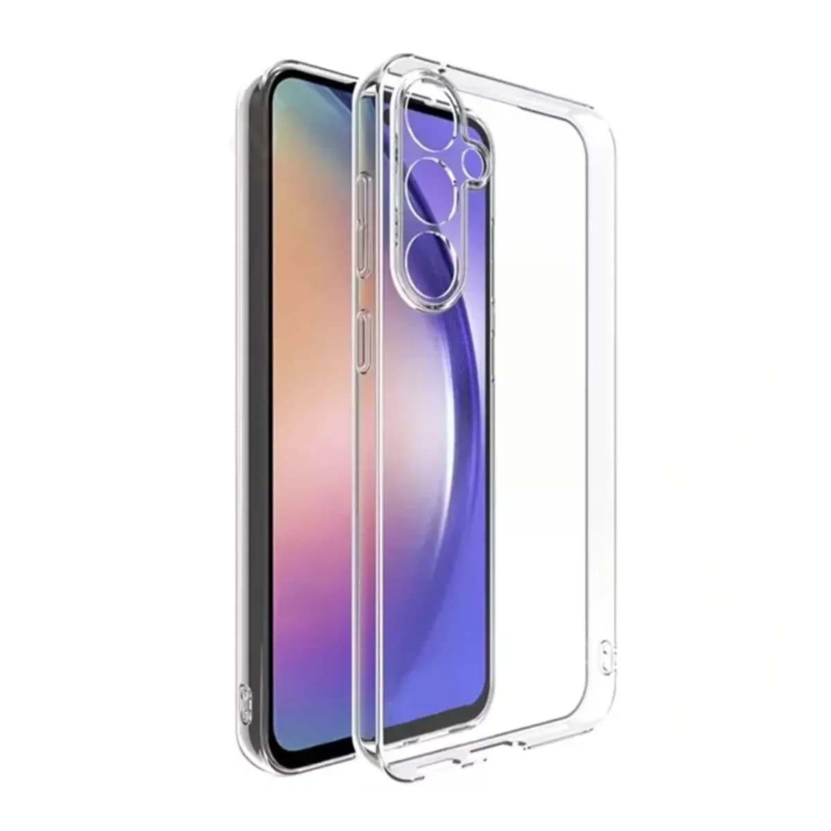 کاور گوشی سامسونگ Galaxy A36 زیفرند مدل ژله ای محافظ لنز دار