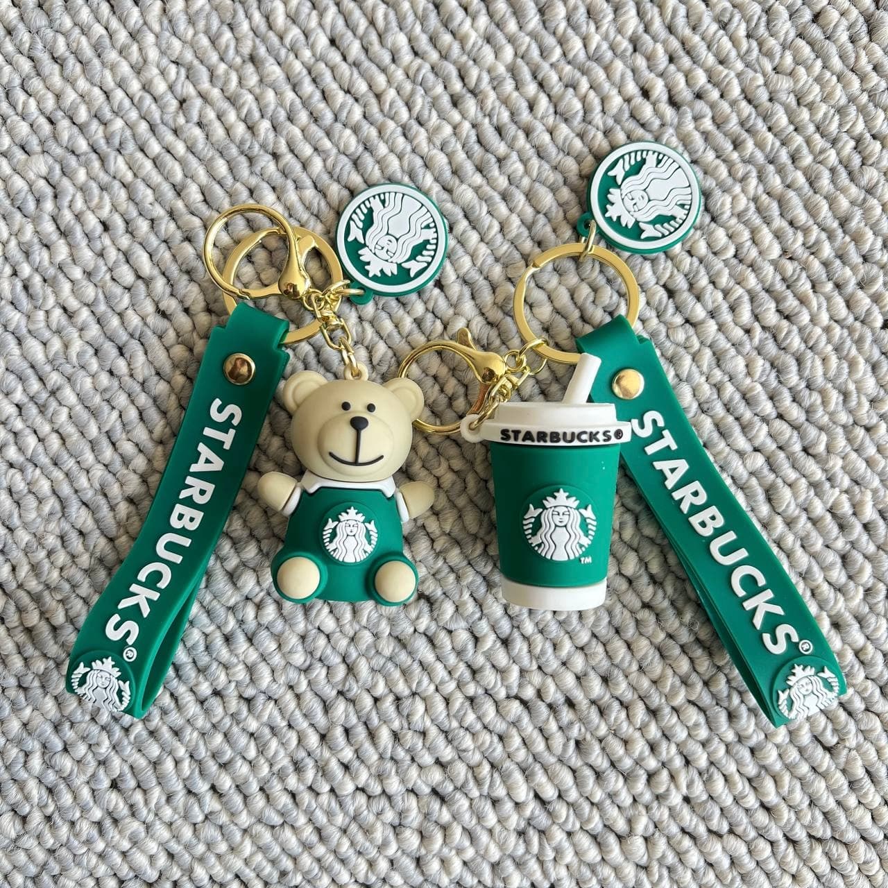 جاکلیدی لیوان استارباکس و خرس استارباکس