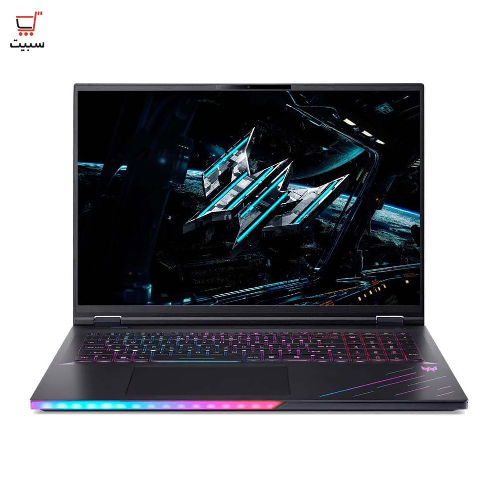 لپ تاپ 18 اینچی گیمینگ ایسر مدل Predator Helios 18 2025 AI Ultra 9 275HX 96G 4T SSD 16G RTX 5080 WQXGA 250Hz