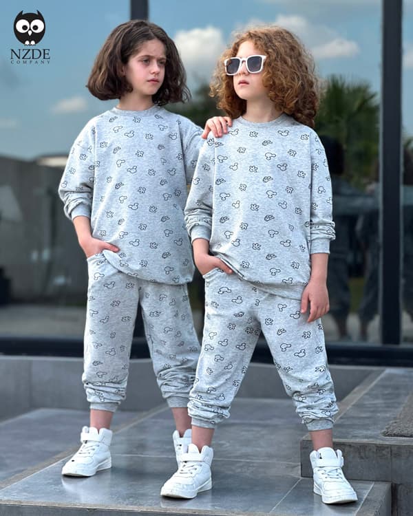 بلوز شلوار تمام چاپ Mickey Mouse