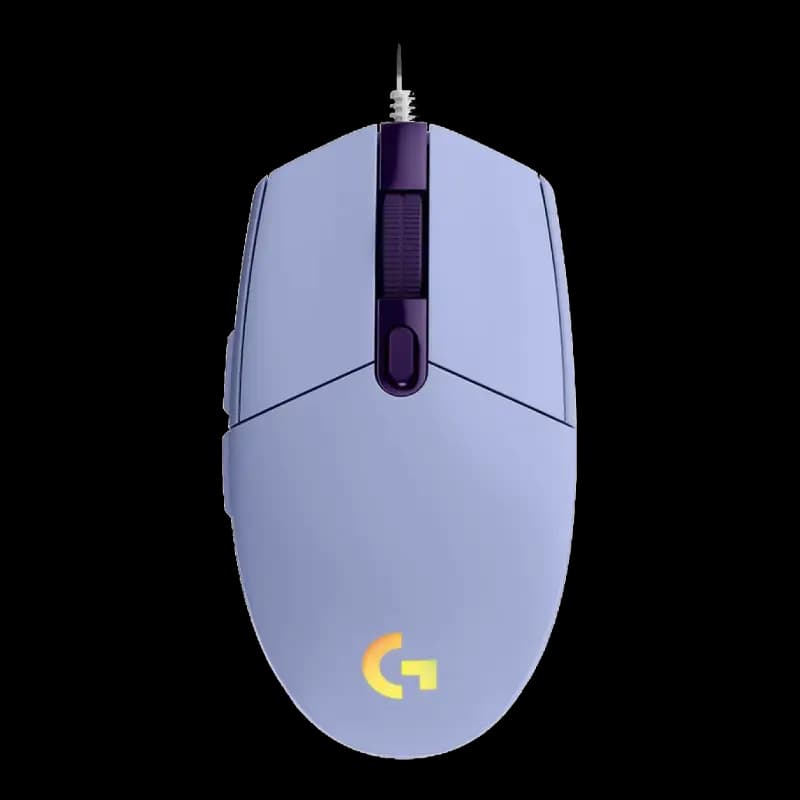 موس گیمینگ لاجیتک مدل Logitech G102 Light Sync Purple