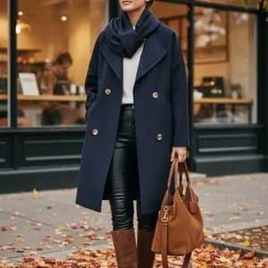 پالتو شالدار مدل آوینو