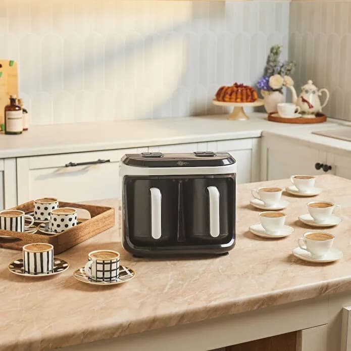 قهوه ساز تک کاره دو قلو کاراجا Hatir Hup Duet Aroma سفید