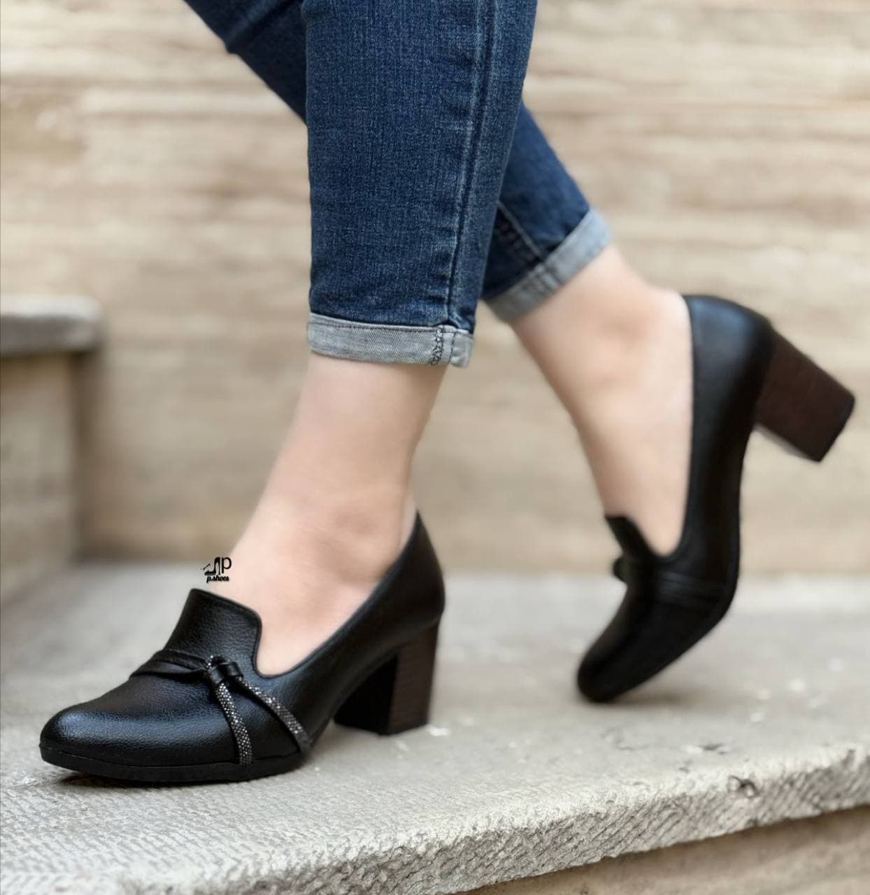 کفش کلاسیک پاشنه ۷ سانت زنانه